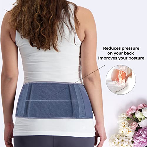 Image of Femzy Plastic Women's Pregnancy /Maternity Support Belt, Xx-Large|Adjustable & Breathable Material|Pregnancy Belly & Back Support Belts