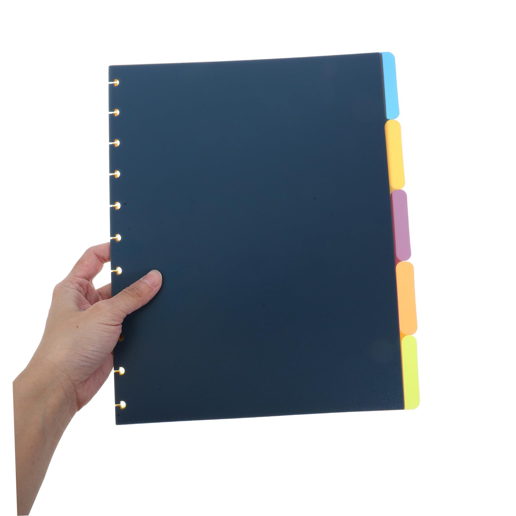 Organizzazione Discbound Divisori Multicolori Per Quaderni Discbound - 5 Fogli Trasparenti Per Organizzazione Ufficio E Scuola | DIYEAH Divisori Per Quaderni Ad Anelli