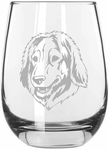 Miniatura 10 de Juguete ruso (Russkiy) - Vaso de vino grabado para perro de 15.25 onzas sin tallo
