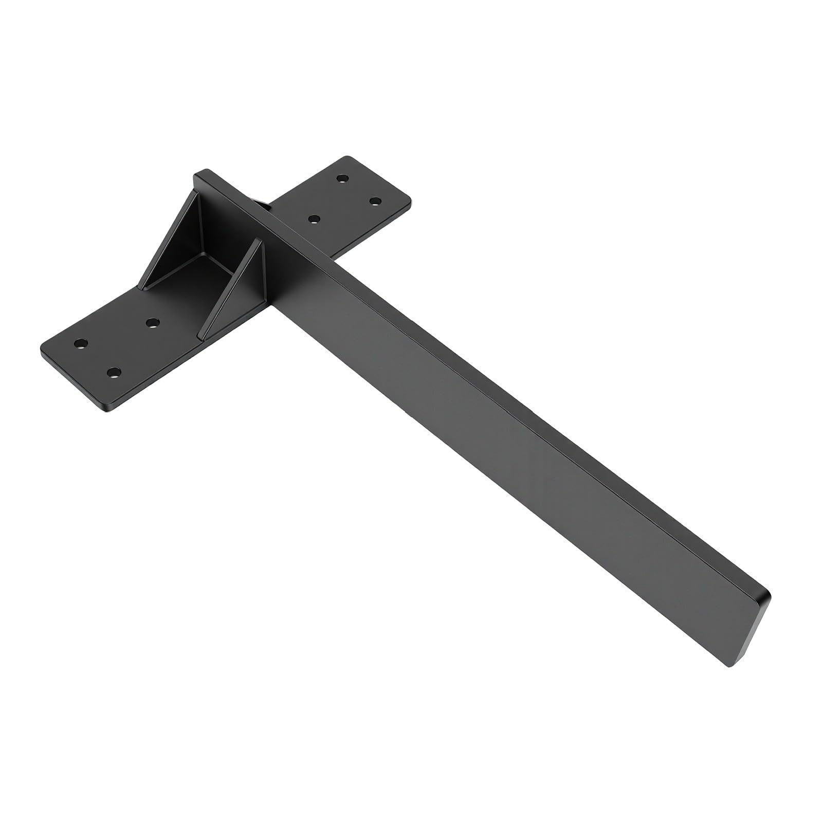 Eujgoov Soportes de Estante Flotante en Forma de T, 10 Pulgadas, Soporte