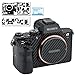 Skin autocollant pour appareil photo Sony Alpha A7II, A7S Mark II, A7R Mark II DSLR, autocollant 3M en fibre de carbone