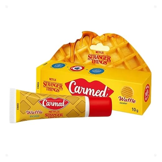 Carmed Waffle Stranger Things 10g Edição Limitada Netflix - Incolor