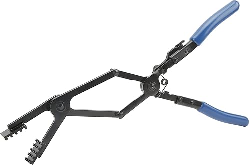 Pinza de manguera 35 abrazaderas de manguera de largo alcance dobladas Alicates Agarre cómodo Herramienta de reparación automática universal