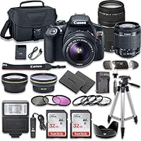 Algopix Similar Product 4 - Canon EOS Rebel T6 DSLR Camera Bundle