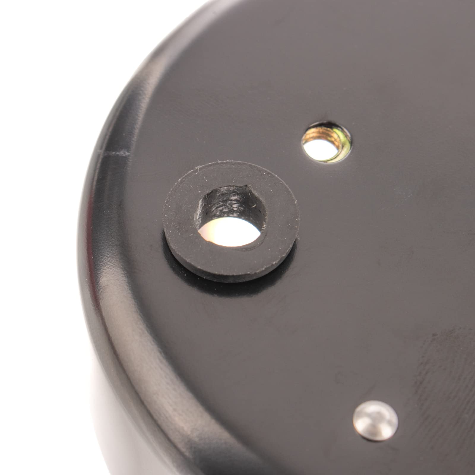 Set - rundes Rücklicht vollständig (Metallgehäuse) - BSL (8522.11/1) ø100mm - Bremsschlußleuchte - ohne Leuchtmittel - KR51/1, S50