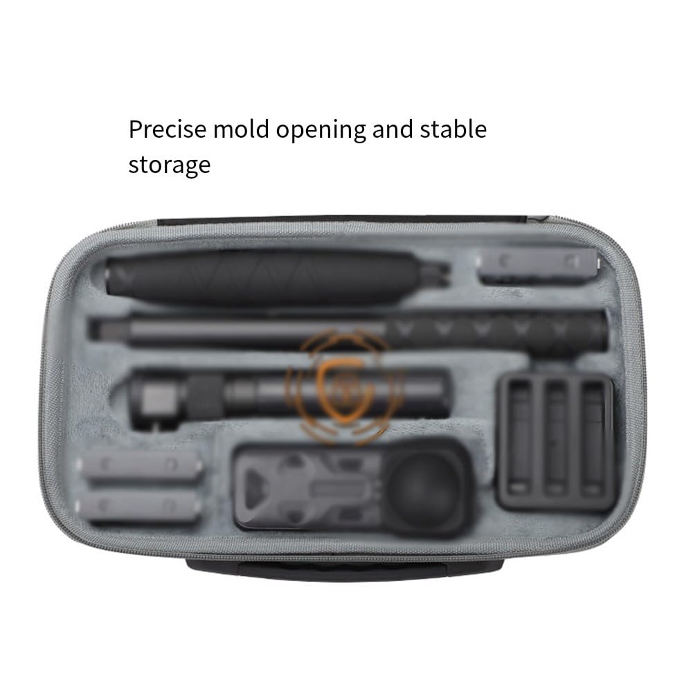 NbgrvB Étui de protection rigide en EVA pour 4 appareils photo Gris