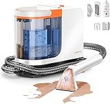 Uwant Limpiador de Tapicerías y Alfombras 18kPa Potente Succión, Máquina Limpiadora Portátil con Autolimpieza, Limpiador de Manchas para Mascotas con Herramientas y Solución, para Sofá, Coche set of 1