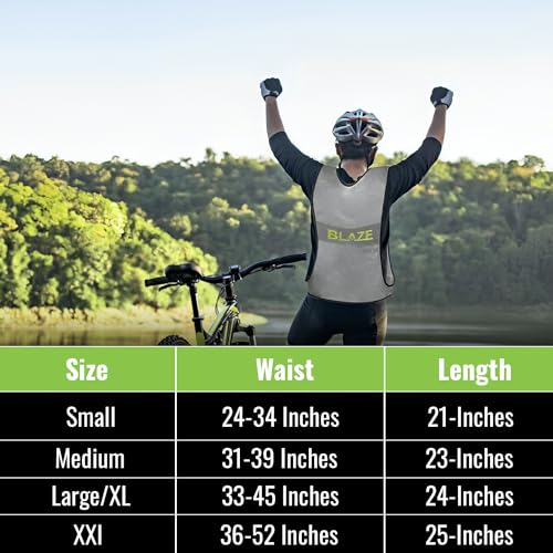 Blaze High-Visibility Mesh Reflective Safety Vest with Adjustable Straps - image 3