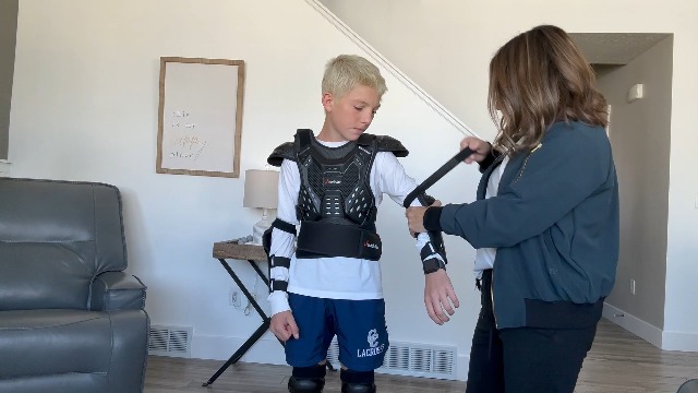 Armatura Protettiva Per Bambini Per Motocross E Sport - Set Con Protezioni Per Ginocchia, Gomiti E Spalle | 4-12 Anni