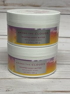 2 AMONG THE CLOUDS Whipped Body Butter Cream Bath Body 6.5 oz