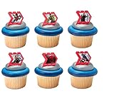 Avengers Reassemble Cupcake Rings 24 Ct