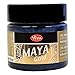 Produktbild Viva Decor® Maya Gold (Nachtblau, 45 ml) Acrylfarbe mit Metallic Effekt - Malfarbe - Acryl Farben für Holz, Pappe, Beton, Papier, Leinwand UVM.