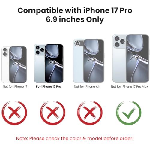 Image of ZORBES Compatible with iPhone17 Pro, TPU Fashion Honeycomb Clear Phone Case with Folding Metal Bracket, Magnetic Attracting Ring for Wireless Charging & Magnetic Car Mounts