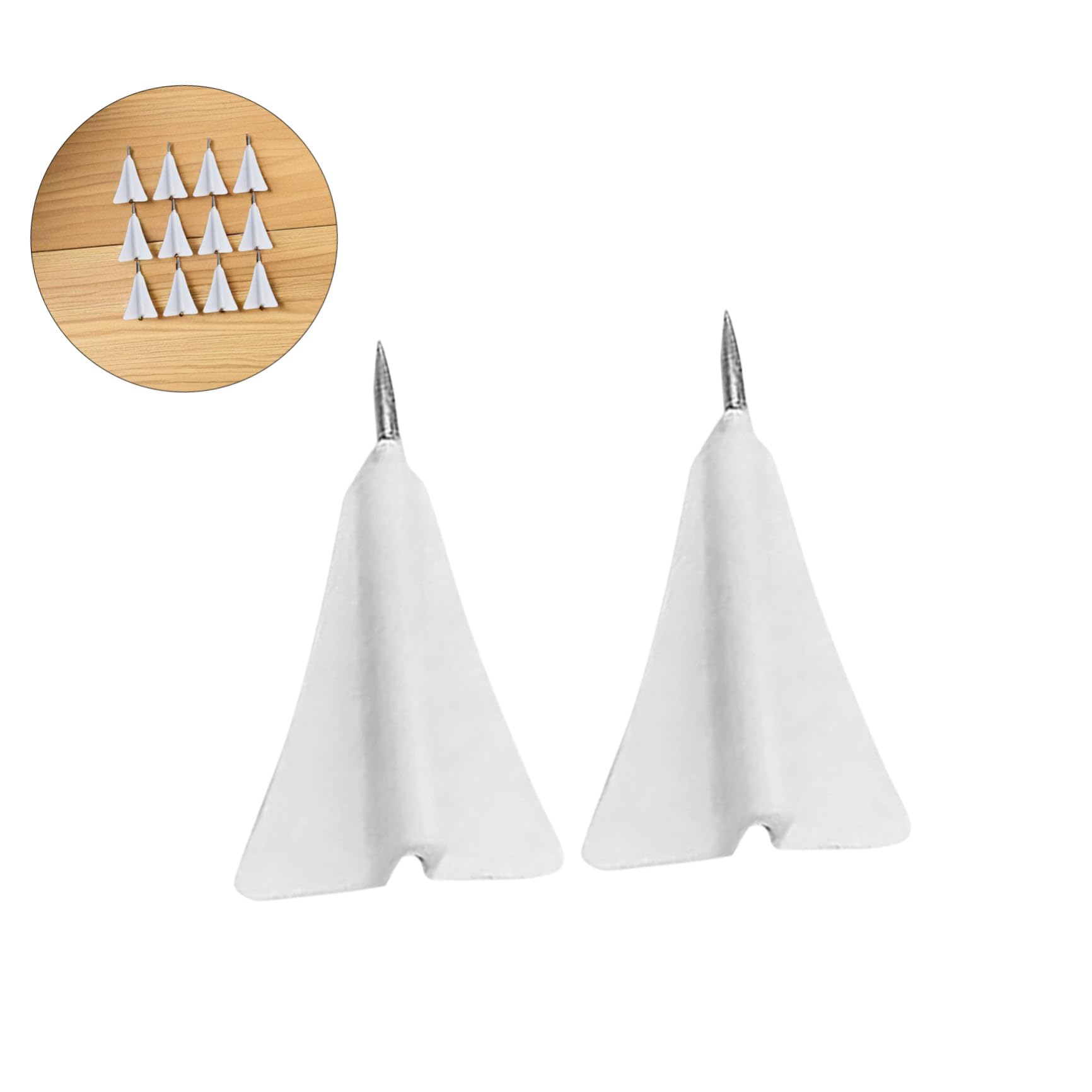 Lot de 12 Punaises Avion Multifonctions pour Tableau Liège Accessoires Cartographiques Et Décoration Murale Créative