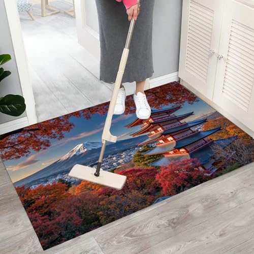Felpudo entrada 50 x 80 cm evita resbalones con base antideslizante 7