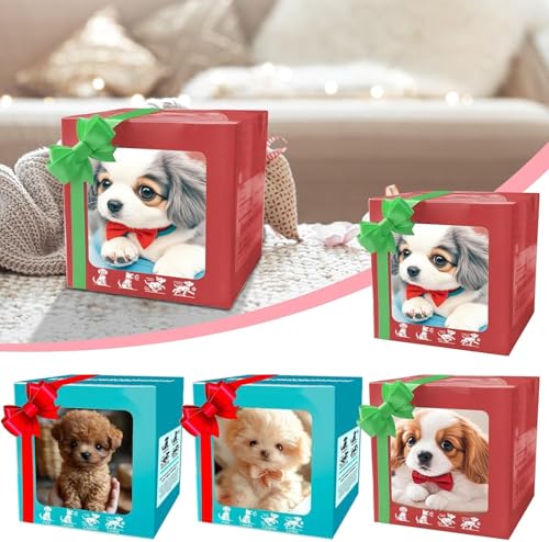 Ai Puppy Robot Roboterhund Mein realistischer Roboterwelpe Interaktives Roboterwelpenspielzeug Haustiergeschenk für Little Live Pets Kinder Erwachsene Realistischer Hund Interaktive Plüschroboterhunde