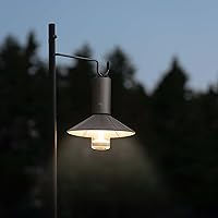 Vista 6 de HOTO Outdoor Camping Flashlight Rechargeable, 3-in1 Camping Lantern 3100mAh, IP66 Water Resistant Camping Lamp Tent Lights with Hook, LED Flashlight