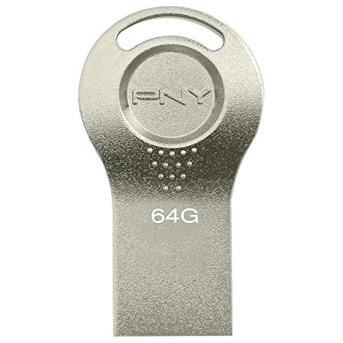 Preisvergleich Produktbild PNY FDI64GATTI-EF Attach i USB-Stick, 64GB Silber