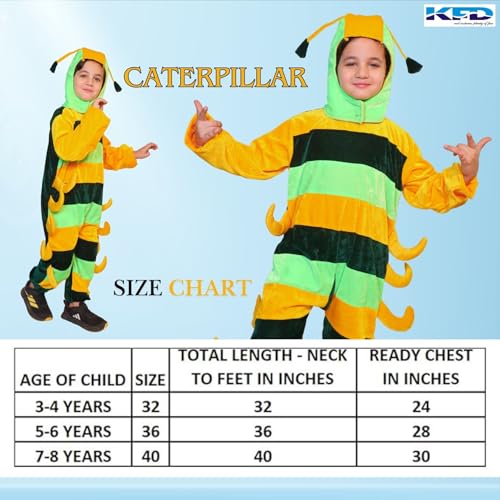 Image of Kaku Fancy Dresses Insect Costume for Kids, Ant, Grasshopper, Lady Bird, Honey Bee Costume for Boys & Girls