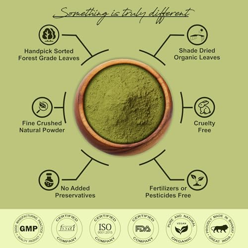 Image of IYUSH Herbal Ayurveda Senna Powder - 250gm | Sanay Patti Powder | Nilavarai Powder Organic | Sonamukhi Powder | Sanay Leaves | Sanay Powder | Sanay Leaves Powder | Sana Leaf Powder |