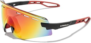 articulo D.Franklin Gafas de sol deportivas - Resistentes y Ligeras - Ideal para actividades al aire libre - Modelo thunder - Rectangular - Para Hombre y Mujer - Sunglasses