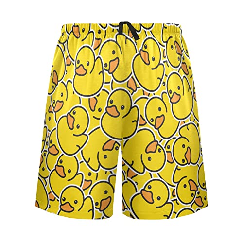 Ollabaky Pajama Shorts for Men Pjs Bottoms Sleep Shorts Lounge Wear Pajama Pants with Pocket2