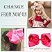 Hair Bows for Women Hair Clip Hair Tassel Hair Ribbon Ponytail Holder Accessories (20PCS)