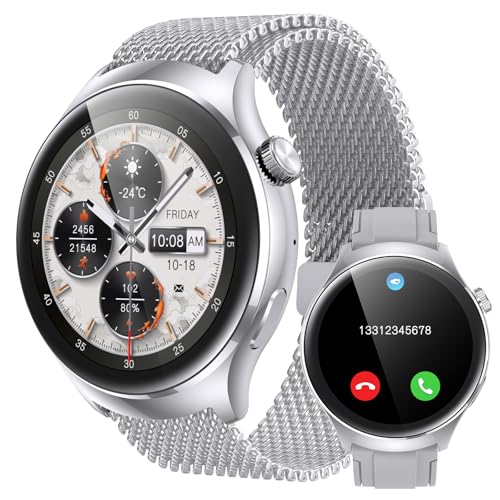 Recopilación de smartwatch con camara los más recomendados. 49 Smartwatch para Hombres,Reloj Inteligente Pantalla 1.53',con Múltiples Modos Deportivos,Impermeable IPX68,Carga inalámbrica,Monitor para Ritmo cardíaco,Presión...