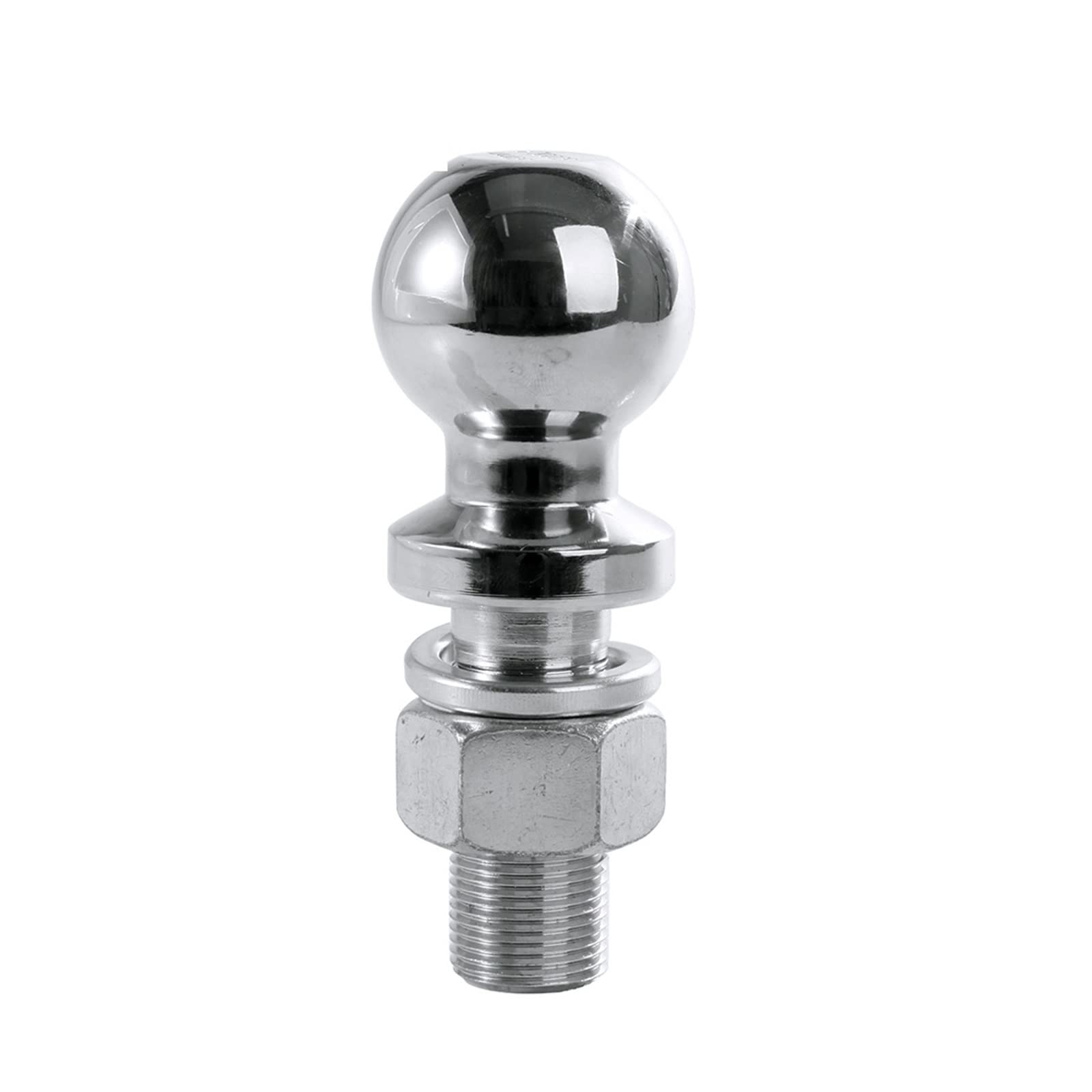 Chrome zaczep do przyczepy kula holownicza 2-5/16 Cal M25 Shank Dia pojemność 5000 Lbs części łączące RV Camper Caravan akcesoria(M31(CAP 12000Lbs))
