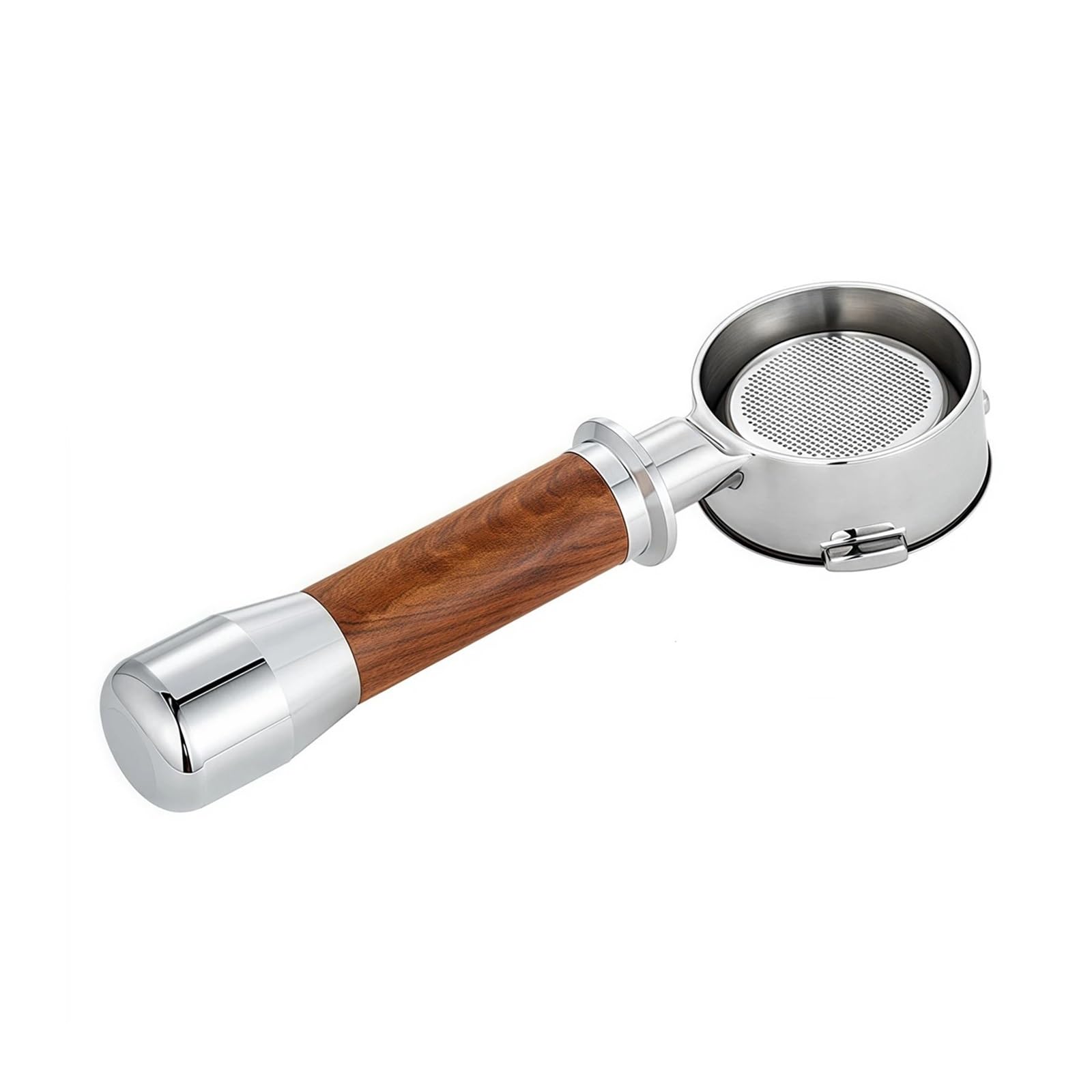 Cesta De Filtro Portafiltro Sin Fondo De 51/58MM, Mango Extraíble, Compatible Con Barsetto, Accesorios For Cafetera E61, Adaptación Precisa(58MM for BAE01)