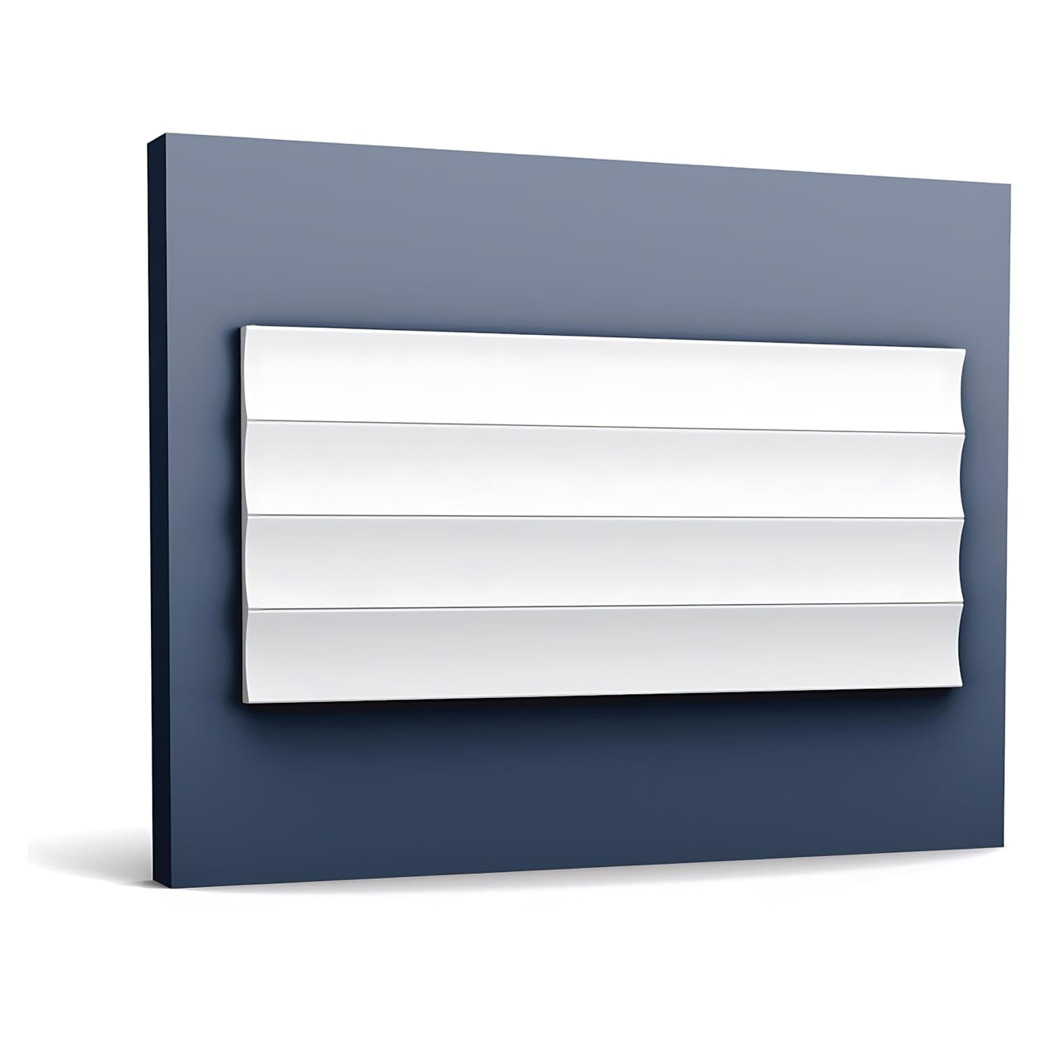 Panel de pared Orac Decor W114 XL blanco de 2 metros para revestimiento mural moderno