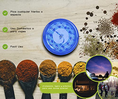 Miniatura 6 de Eurogrow - Grinder Plástico - Pack De 6 Unidades - Grinder De 3 Piezas 60mm - -Picador De Hierbas - Molinillo De Especias De Plástico Perfecto Para Regalos.