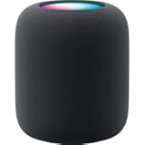Apple HomePod Smart Speaker 2nd Generation&comma; Siri Speaker &plus; Power Cable &plus; Apple 1 Year Limited Warranty &lpar;Midnight&rpar;