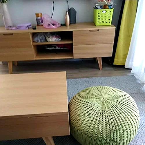 Pouf tissé à la main de qualité supérieure style moderne - 6