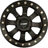 Raceline Mamba Beadlock ATV Wheel - Black [14x8] 4/115 - (4+4) [570-1566]