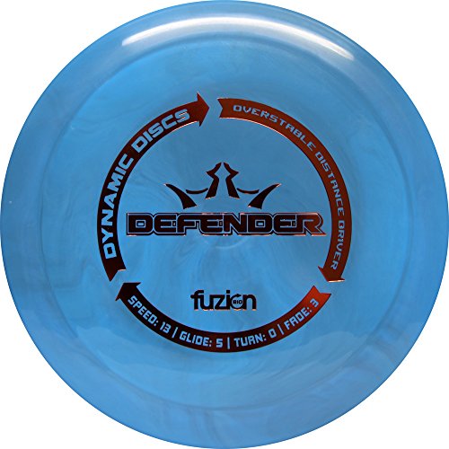 Dynamic Discs BioFuzion Defender Distance Driver Golf Disc [Colors May Vary] - 160-169g