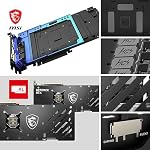 MSI GeForce RTX 4090 Gaming X Trio 24G Gaming Graphics Card - 24GB GDDR6X, 2595 MHz, PCI Express Gen 4, 384-bit, 3X DP v 1.4a, HDMI 2.1a (Supports 4K & 8K HDR) - Image 5