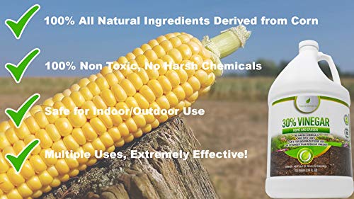 Natural Elements 30% Vinegar | Home & Garden, Cleaning | Concentrated | 1 Gallon