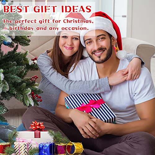 Dosmart Womens Winter Thermal Snowflake Fleece Lining Fuzzy Warm Indoor Home Socks (Red) #TOP5