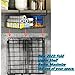 Under Shelf Basket Storage 2Pack - 11.8in Metal Under Cabinet Shelf, Hanging Wire Basket Shelves, Undershelf Storage Basket for Kitchen Pantry Bookshelf