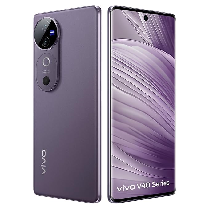 Image of Vivo V40 5G (Lotus Purple, 8GB RAM, 256GB Storage)