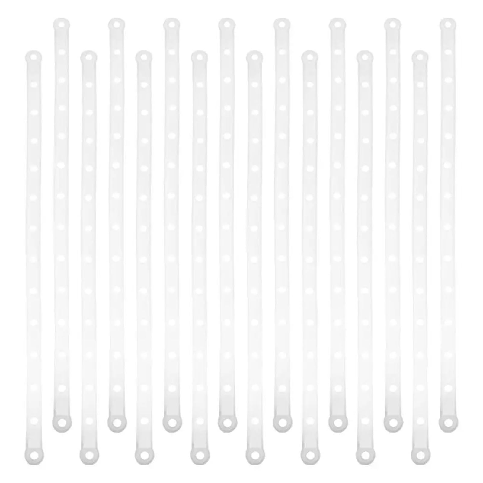 Clothes Hanger Connector Hooks 15pcs Plastic Hanger Connector Strips Space Saving Closet Organizer Display Multi Functional Clothes Saver for Wardrobe Closet Organizer