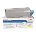 OKI 43324401 Yellow Toner for C5500N C5800LDN, 5K Pages