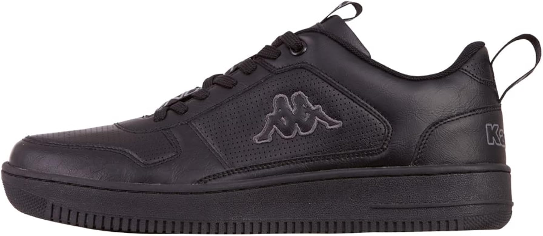 Kappa Unisex FOGO OC Road Running Shoe, Black/Grey, 5.5 UK