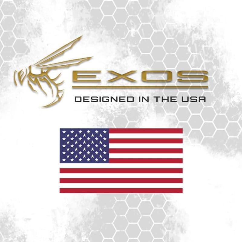 Exos Double Pistol Case - Tactical Double Soft Pistol Gun Bag - Handgun Carrying Case with Compartments - Hand Gun Storage Bag with MOLLE Webbing and Padded Interior - Image 7