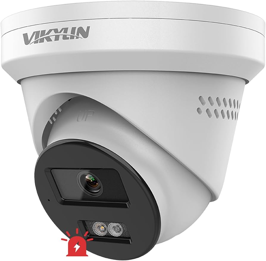 VIKYLIN Compatible for Hikvision 5MP PoE IP Camera Hik-Connect
