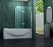 Produktbild Duschtrennwand TWO 120 x 140 cm (Badewanne)