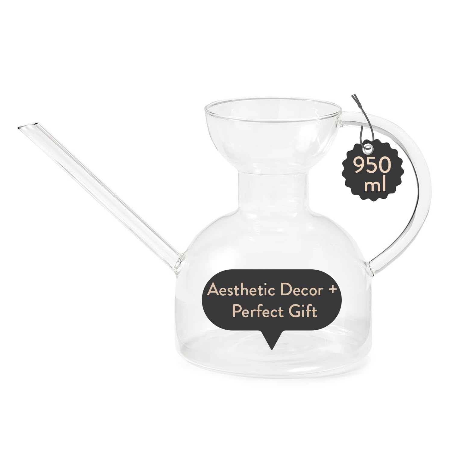 Modern Sprout Glass Watering Can