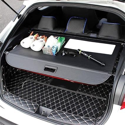 Auto versenkbare hinteren Kofferraum Paket Regal Cargo Covers per Hyundai Tucson 2006 2019, Gepäck Vorhang Privatsphäre schützendes Zubehör