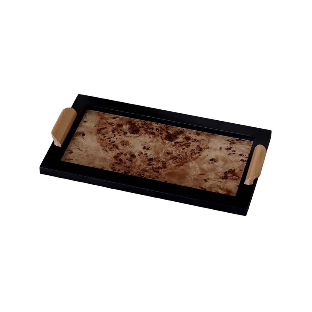 Tray Decor Retro Desktop Wooden Tray Entryway Aromatherapy Jewelry Storage Tray Food Tray